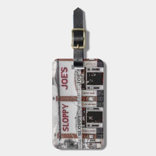 Sloppy Joe's Key West Bagagelabel (Voorkant verticaal)