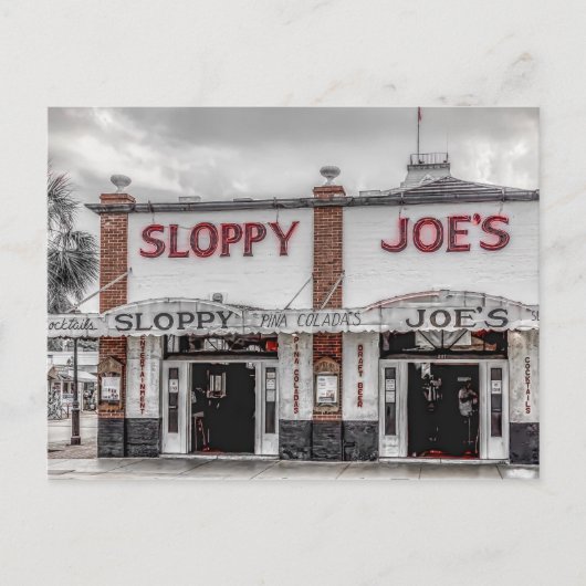 Sloppy Joe's Key West Briefkaart (Voorkant)