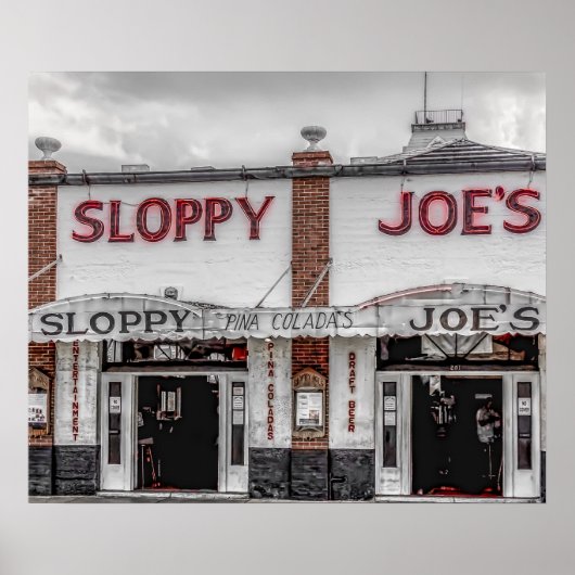 Sloppy Joe's Key West Poster (Voorkant)