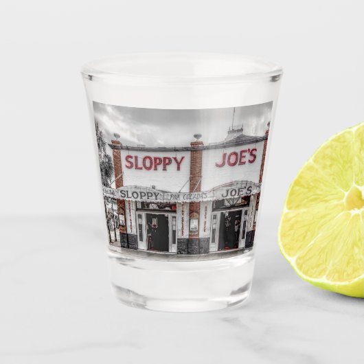 Sloppy Joe's Key West Shot Glass Shot Glas (Voorkant)