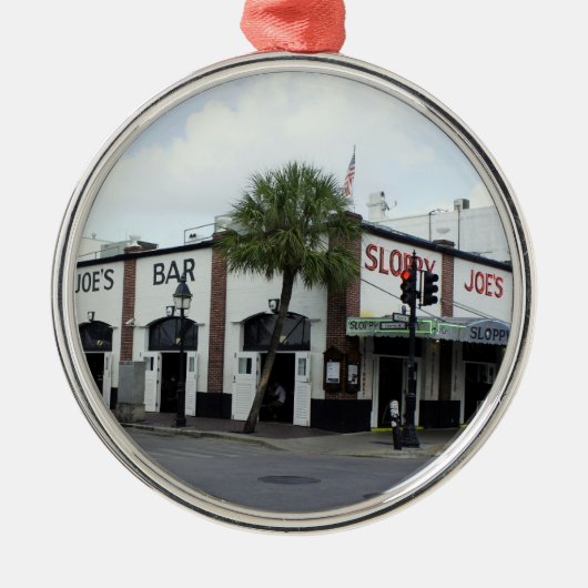 Sloppy Joe's Metalen Ornament (Voorkant)