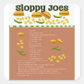 Sloppy Joes Sticker (Voorkant)