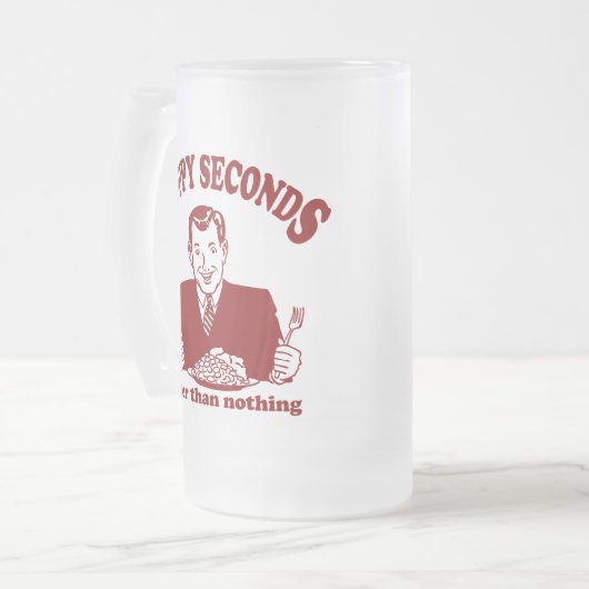 Sloppy Seconden Matglas Bierpul (Voorkant links)