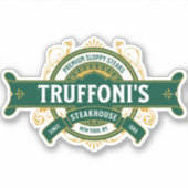 Sloppy Steaks Truffoni Sticker (Voorkant)