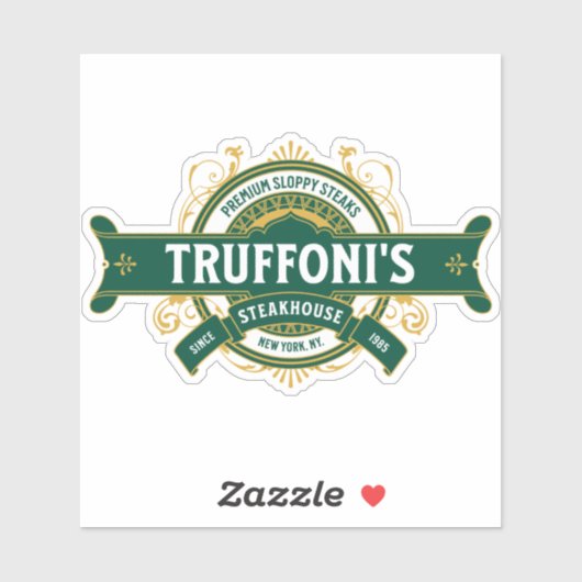 Sloppy Steaks Truffoni Sticker (Vel)