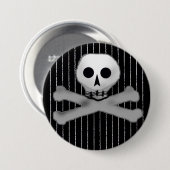 slordig ronde button 7,6 cm (Voorkant /achterkant)