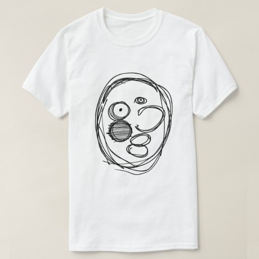 Slordige vent t-shirt (Design voorkant)