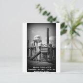SLOSS FURNACES - Nationaal historisch landmerk Briefkaart (Staand voorkant)