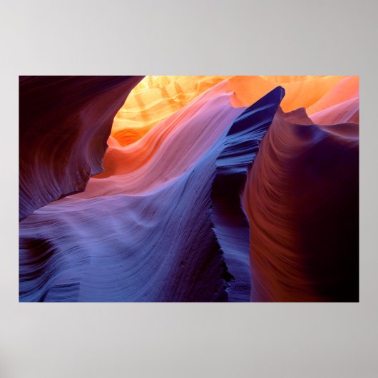 Slot Canyon Schilderachtig Poster (Voorkant)