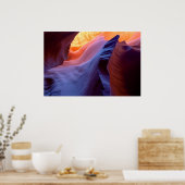 Slot Canyon Schilderachtig Poster (Keuken)