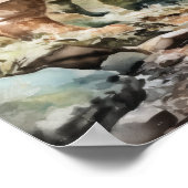 Slot Canyons Utah Landscape Art Print Poster (Hoek)