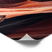 Slot Canyons Utah Landscape Art Print Poster (Hoek)