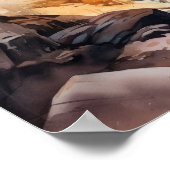 Slot Canyons Utah Landscape Art Print Poster (Hoek)