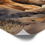 Slot Canyons Utah Landscape Art Print Poster (Hoek)