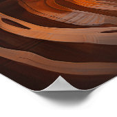 Slot Canyons Utah Landscape Art Print Poster (Hoek)