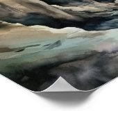 Slot Canyons Utah Landscape Art Print Poster (Hoek)