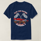 Slot Car Racing Addict Slotcar T-shirt (Design voorkant)