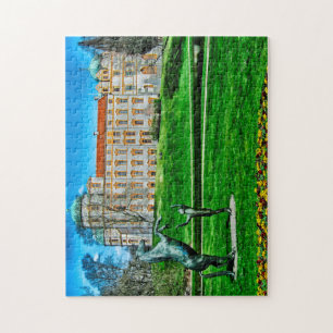 Slot Celle Duitsland. Legpuzzel