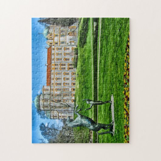 Slot Celle Duitsland. Legpuzzel (Verticaal)