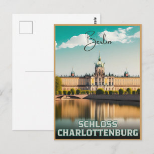 Slot Charlottenburg - Charlottenburg Paleis Briefkaart
