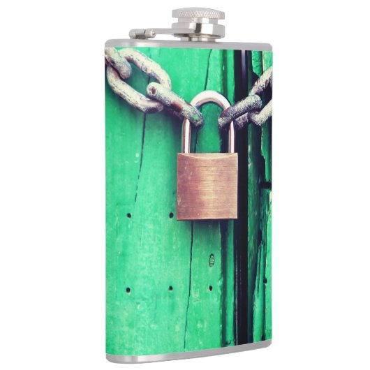 Slot en kettingkolf heupfles (Rechts)