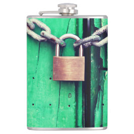 Slot en kettingkolf heupfles