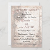 Slot en Uitnodiging voor zeer belangrijke bruiloft (Achterkant)