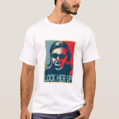 SLOT HAAR OP Anti-Hillary T-shirt (Voorkant)