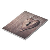 Slot Heart Notitieblok (Linkerzijde)