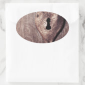 Slot Heart Ovale Sticker (Tas)