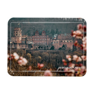 Slot Heidelberg in de lente – Romantisch Duitsland Magneet