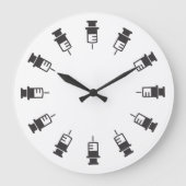 Slot injectiespuit grote klok (Voorkant)