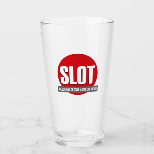 Slot Journal Pint Glass Glas (Voorkant)