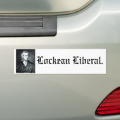 Slot-liberale bumper sticker (Op auto)