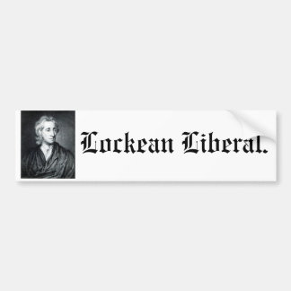 Slot-liberale bumper sticker