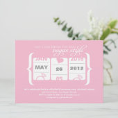 Slot Machine Bachelorette Party in Vegas Kaart (Staand voorkant)