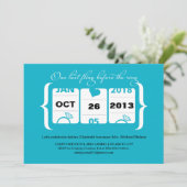 Slot Machine Bachelorette Party in Vegas Kaart (Staand voorkant)