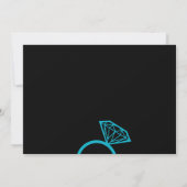 Slot Machine Bachelorette Party in Vegas Kaart (Achterkant)