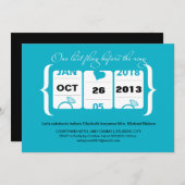 Slot Machine Bachelorette Party in Vegas Kaart (Voorkant / Achterkant)