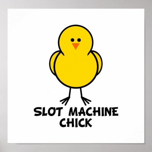 Slot Machine Chick Poster (Voorkant)