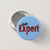 Slot Machine Expert Casino Gambler Button (Voorkant /achterkant)