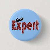 Slot Machine Expert Casino Gambler Button (Voorkant)