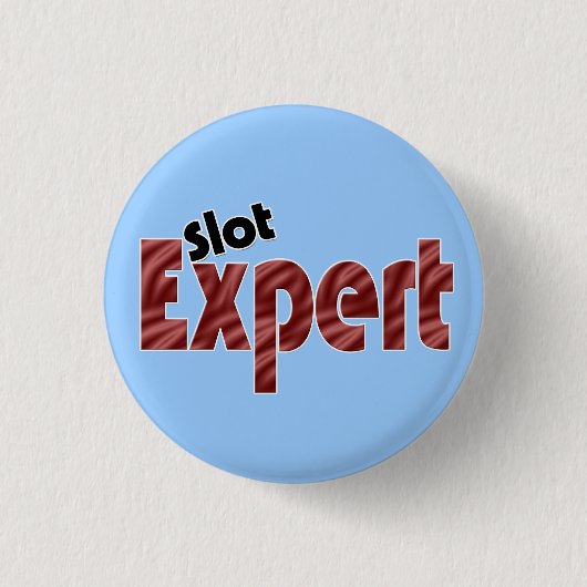 Slot Machine Expert Casino Gambler Button (Voorkant)