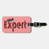 Slot Machine Expert Vegas Casino Bagagelabel (Voorkant horizontaal)