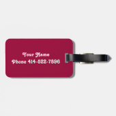 Slot Machine Expert Vegas Casino Bagagelabel (Achterkant horizontaal)