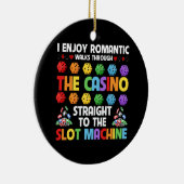 Slot Machine Gambling Casino Gambler Vegas Keramisch Ornament (Rechts)