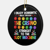 Slot Machine Gambling Casino Gambler Vegas Keramisch Ornament (Links)