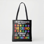 Slot Machine Gambling Casino Gambler Vegas Tote Bag (Voorkant)