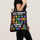 Slot Machine Gambling Casino Gambler Vegas Tote Bag (Dichtbij)