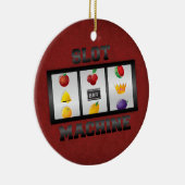 SLOT MACHINE KERAMISCH ORNAMENT (Rechts)